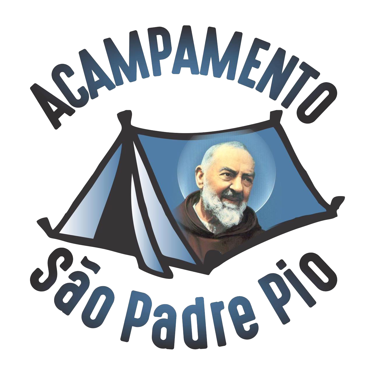 Logo Acampamento São Padre Pio